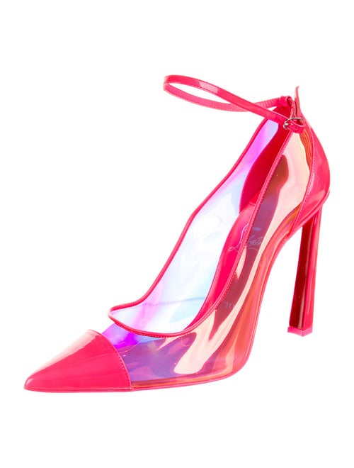 Christian Louboutin PVC Studded Accents Pumps