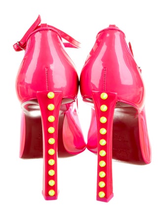 Christian Louboutin PVC Studded Accents Pumps