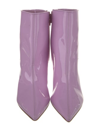 Christian Louboutin Patent Leather Sock Boots