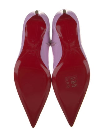 Christian Louboutin Patent Leather Sock Boots