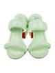 Christian Louboutin Leather Slides