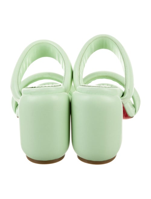 Christian Louboutin Leather Slides