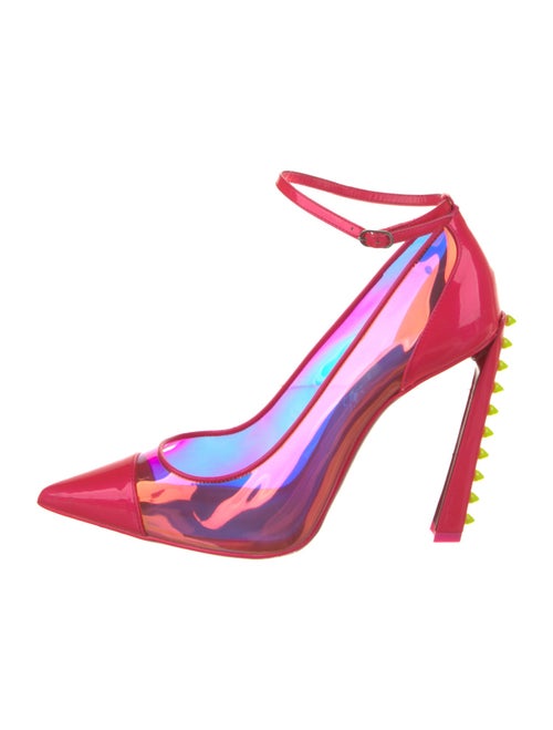 Christian Louboutin PVC Studded Accents Pumps