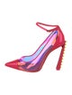 Christian Louboutin PVC Studded Accents Pumps