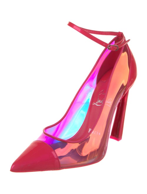 Christian Louboutin PVC Studded Accents Pumps