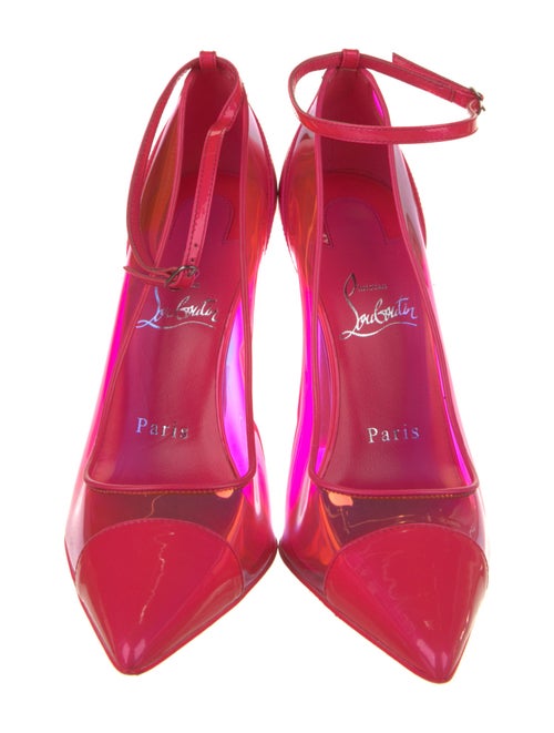 Christian Louboutin PVC Studded Accents Pumps