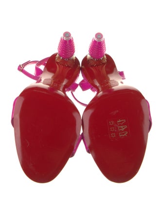 Christian Louboutin Patent Leather Sandals