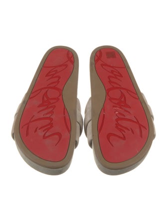 Christian Louboutin Suede Slides
