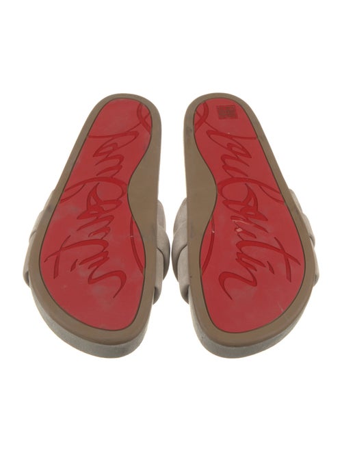 Christian Louboutin Suede Slides