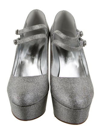 Christian Louboutin Glitter Pumps