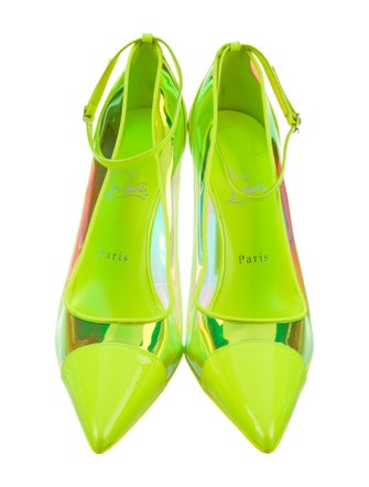 Christian Louboutin PVC Studded Accents Pumps