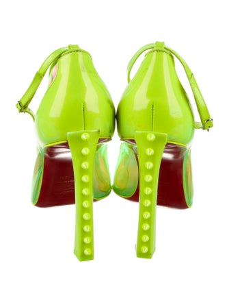 Christian Louboutin PVC Studded Accents Pumps