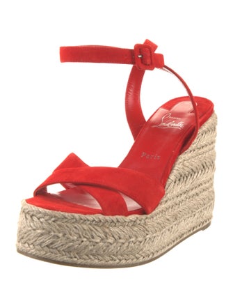 Christian Louboutin Jute Espadrilles