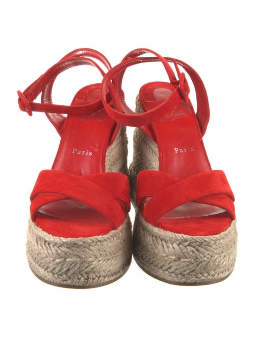 Christian Louboutin Jute Espadrilles