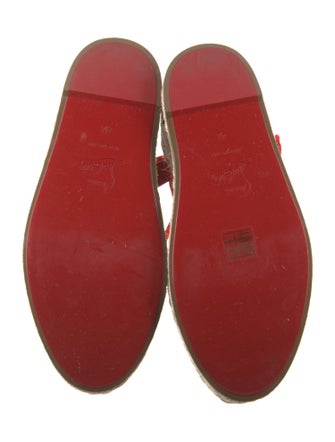 Christian Louboutin Jute Espadrilles