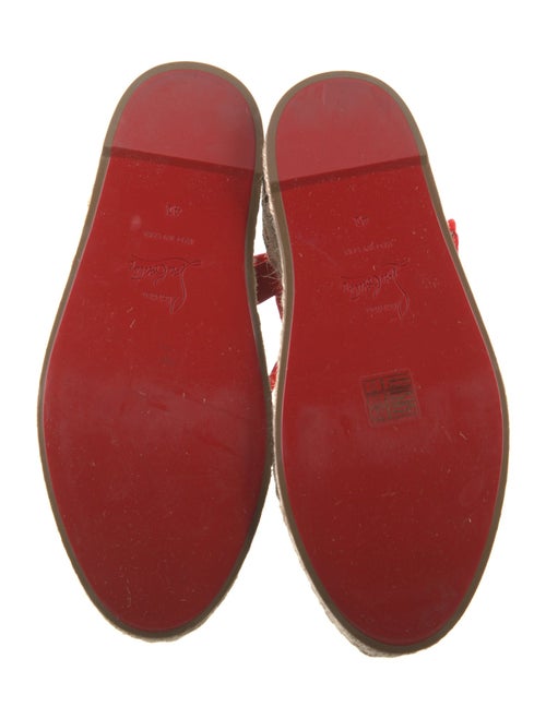Christian Louboutin Jute Espadrilles
