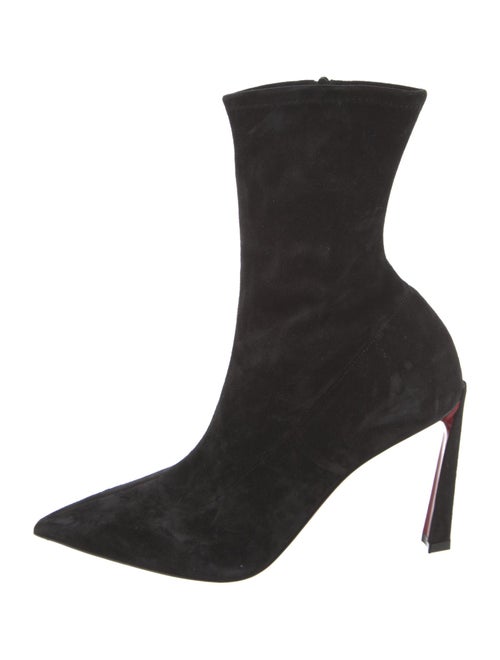Christian Louboutin Suede Sock Boots