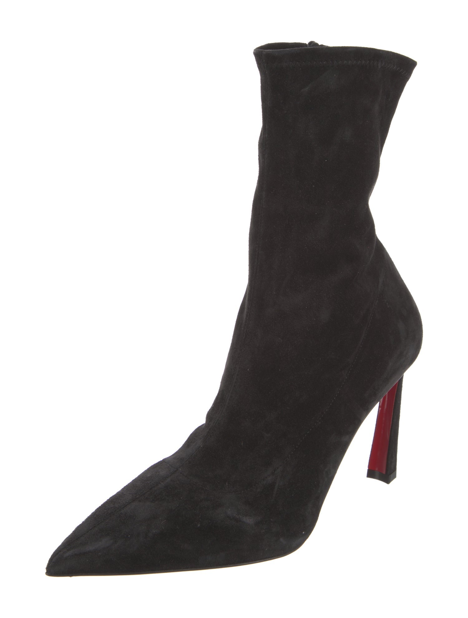 Christian Louboutin Suede Sock Boots