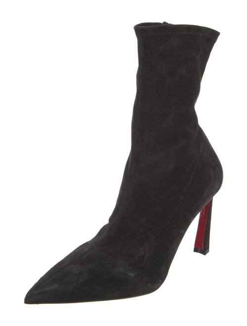 Christian Louboutin Suede Sock Boots