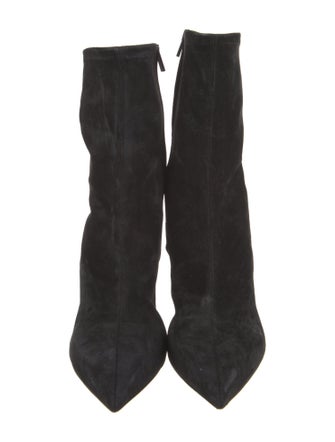 Christian Louboutin Suede Sock Boots