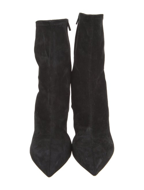 Christian Louboutin Suede Sock Boots