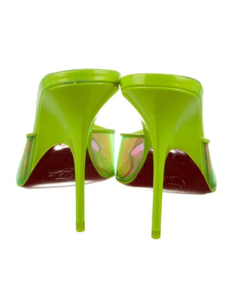 Christian Louboutin Patent Leather Slides