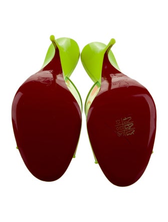 Christian Louboutin Patent Leather Slides