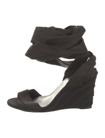 Christian Louboutin Pleated Accents Espadrilles