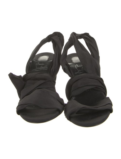 Christian Louboutin Pleated Accents Espadrilles