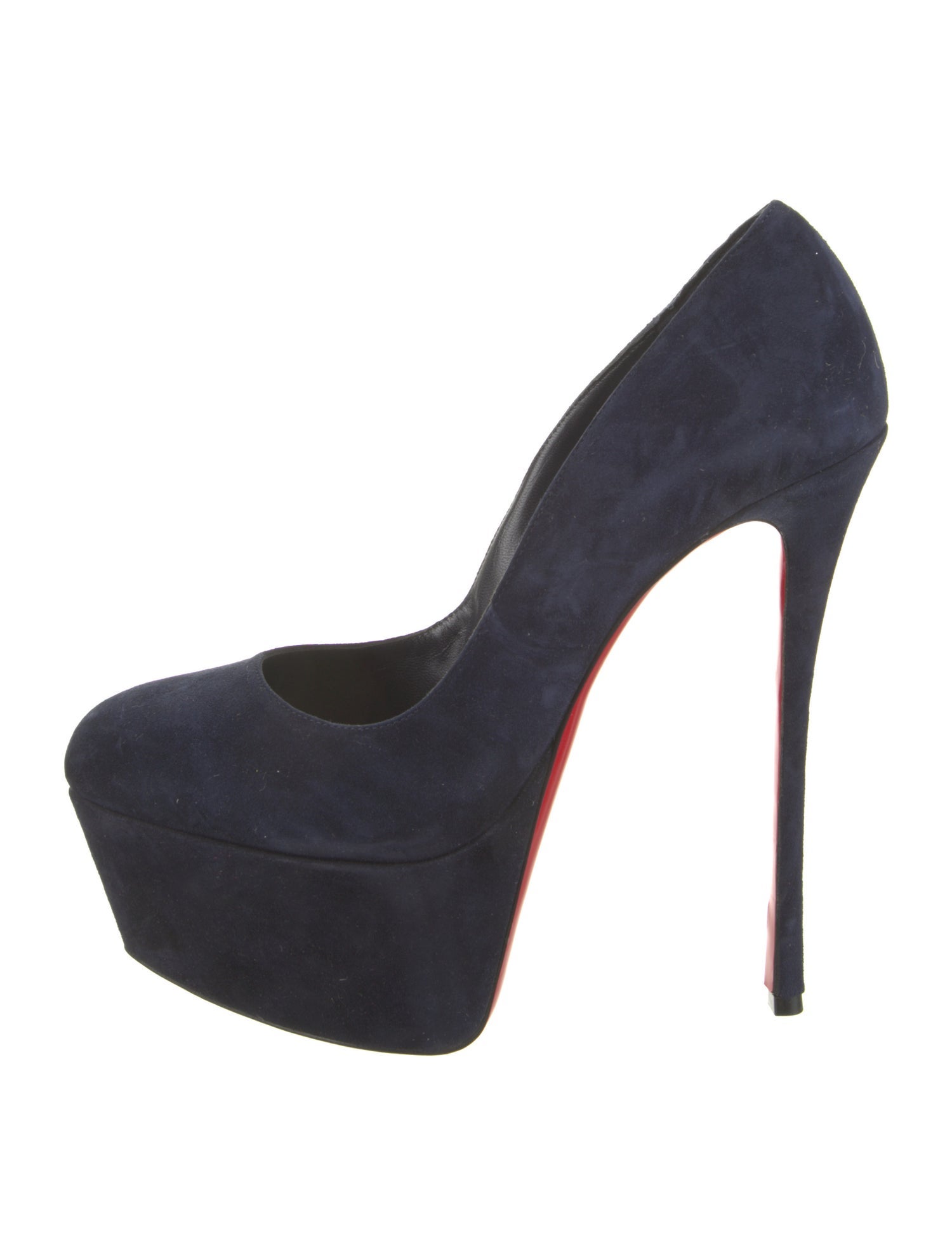 Christian Louboutin Suede Pumps