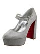 Christian Louboutin Glitter Glitter Accents Pumps