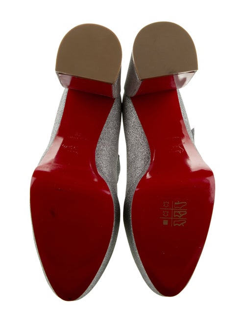 Christian Louboutin Glitter Glitter Accents Pumps