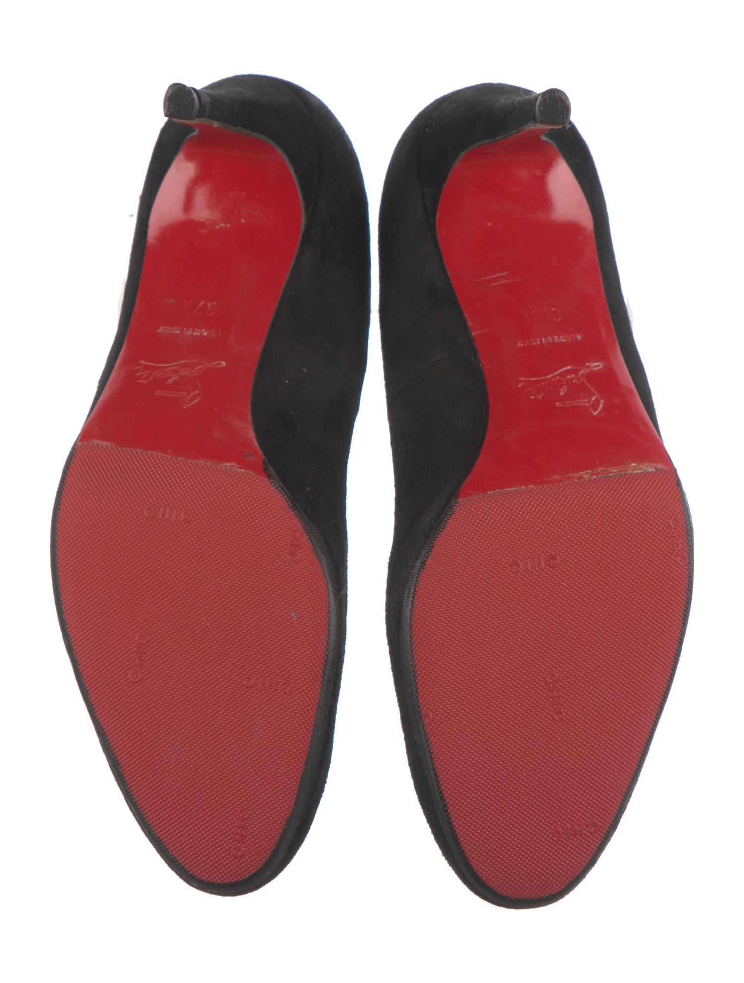 Christian Louboutin Suede Pumps