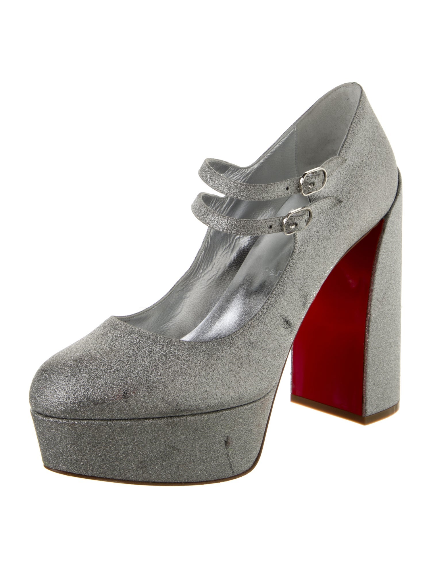 Christian Louboutin Glitter Pumps