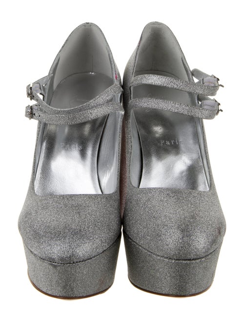 Christian Louboutin Glitter Pumps