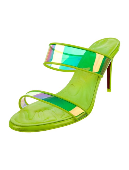 Christian Louboutin Patent Leather Slides