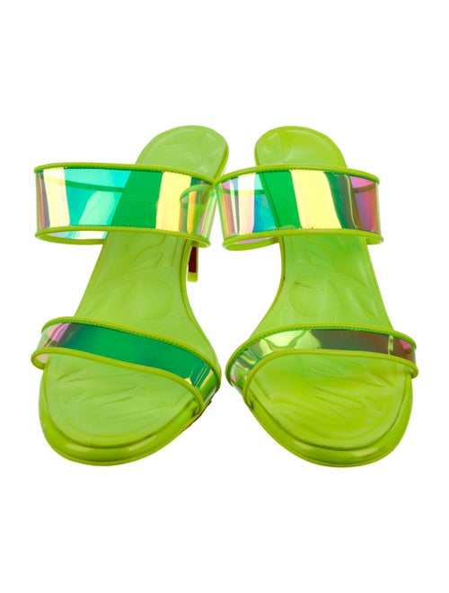 Christian Louboutin Patent Leather Slides