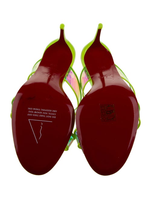 Christian Louboutin Patent Leather Slides