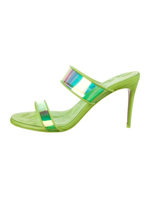 Christian Louboutin Patent Leather Slides