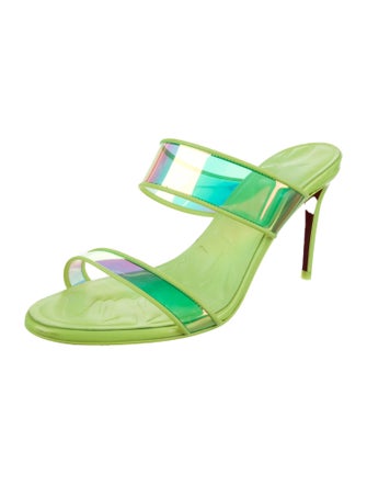 Christian Louboutin Patent Leather Slides