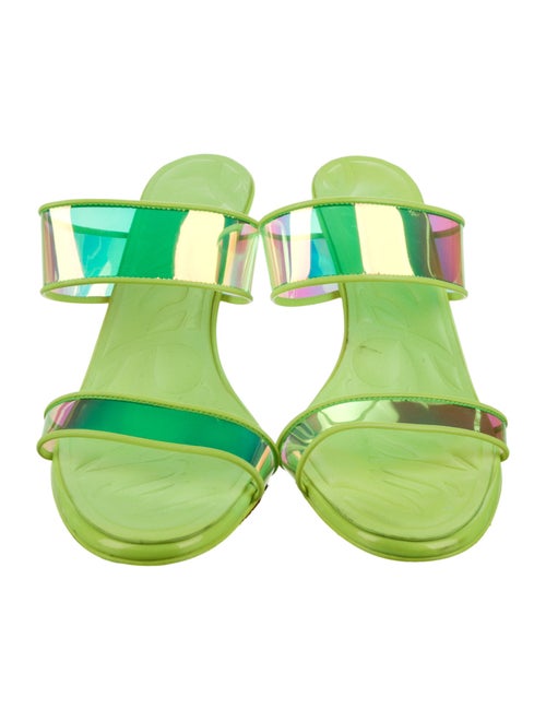 Christian Louboutin Patent Leather Slides