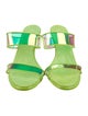 Christian Louboutin Patent Leather Slides