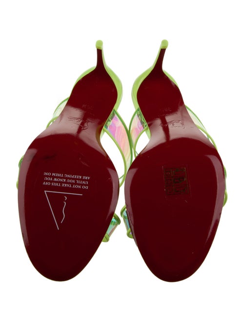 Christian Louboutin Patent Leather Slides