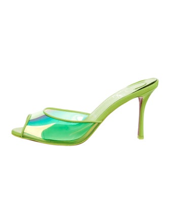 Christian Louboutin Patent Leather Slides