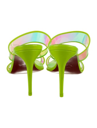 Christian Louboutin Patent Leather Slides