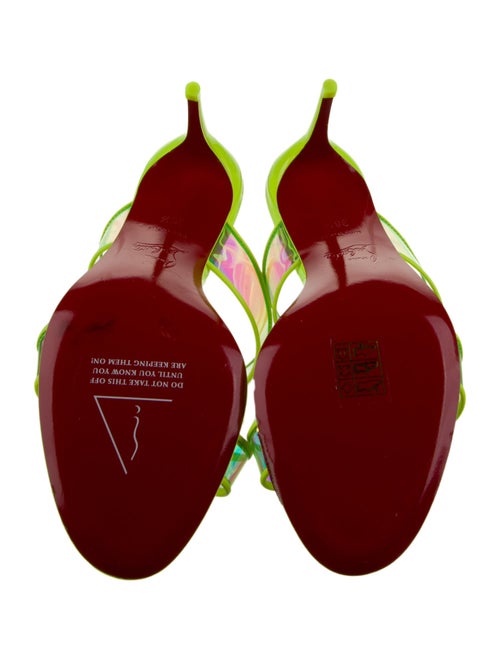 Christian Louboutin Patent Leather Slides