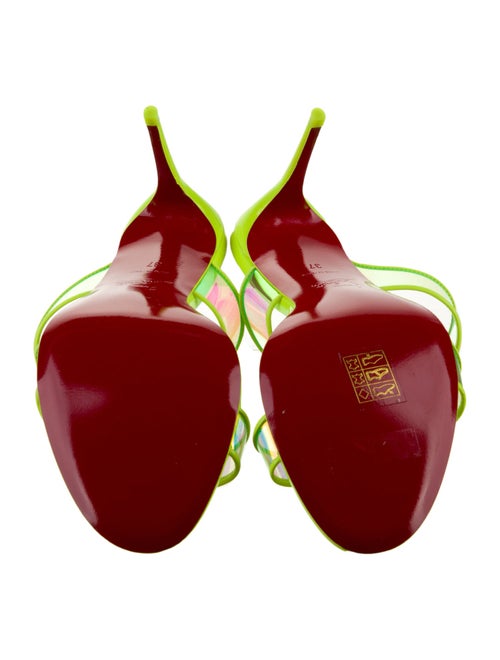 Christian Louboutin Patent Leather Slides