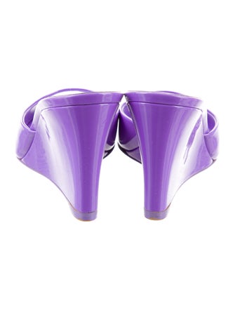 Christian Louboutin Patent Leather Slides