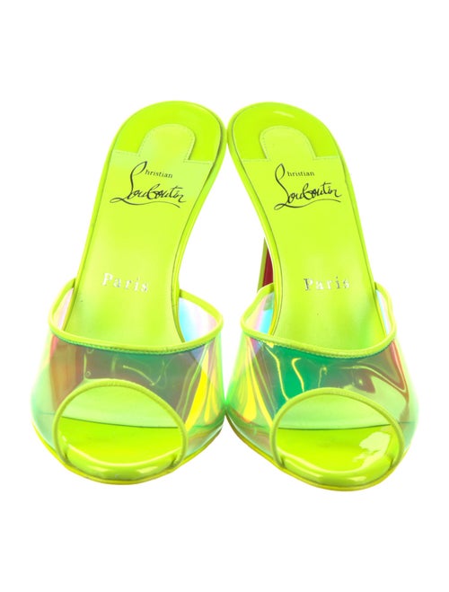 Christian Louboutin Leather Slides