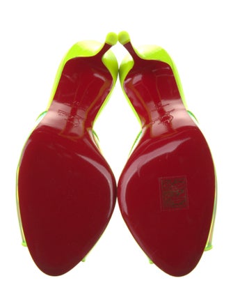 Christian Louboutin Leather Slides